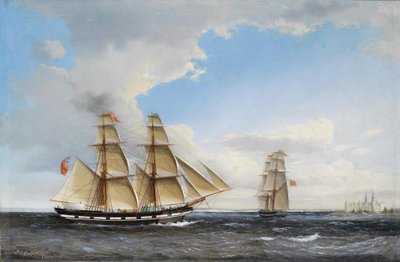 كتيبة قبالة Elsinore بواسطة جينس ثيلسن لوشر